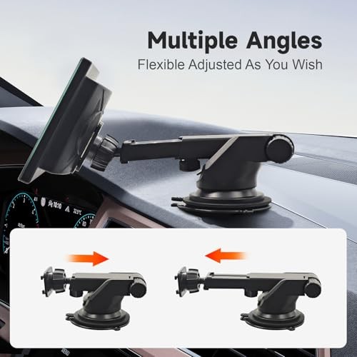 Dashboard Suction Cup Mount for Carplay Screen for car, Compatible with TH0010
