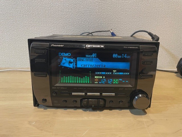 Pioneer Carrozzeria FH-P888MD 2Din Car Audio CD/MD Player Receiver Tested