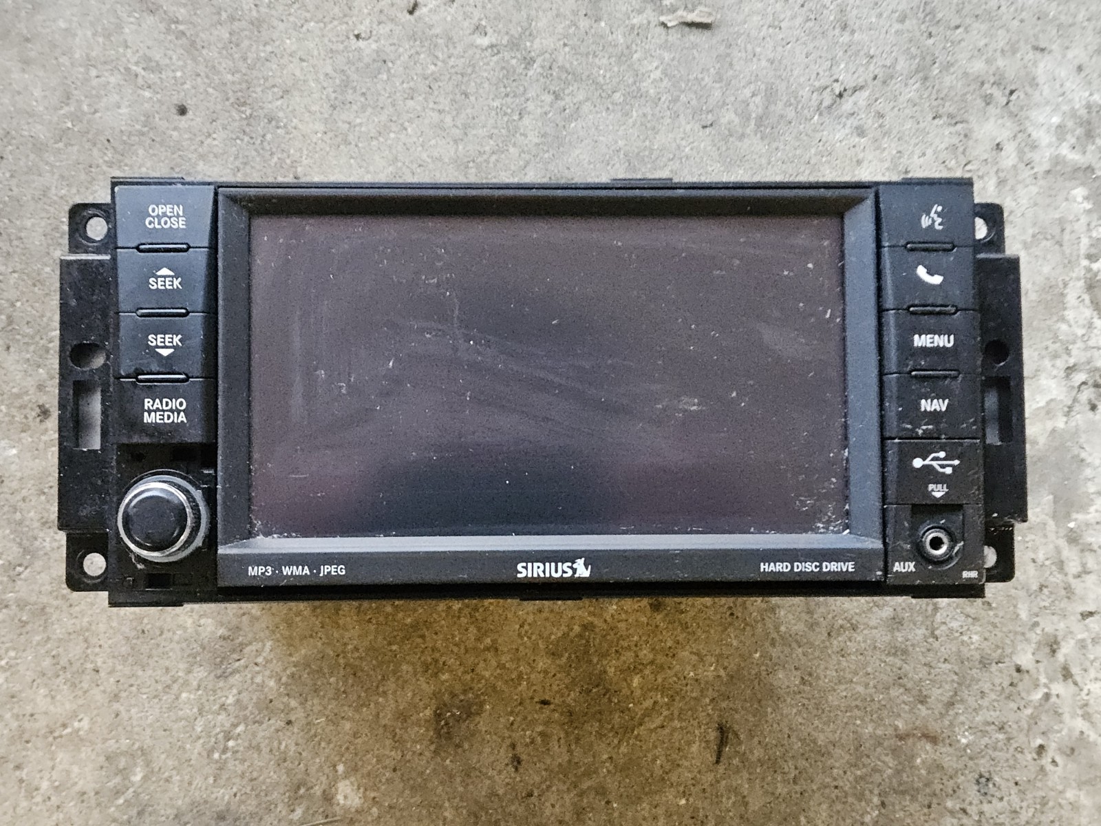 Chrysler Dodge Harman NTG4 REFRESH Sirius Stereo Deck – Not Tested