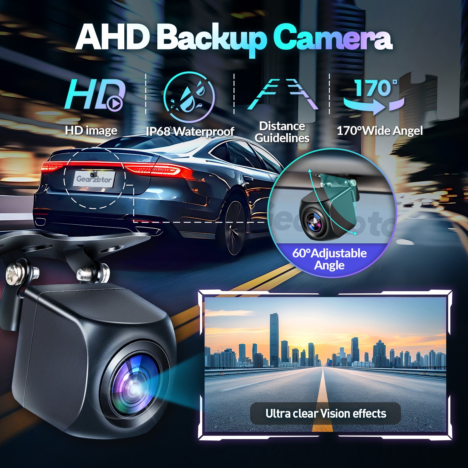 64G for Toyota Camry 2015-2017 Android Auto Car Stereo GPS Carplay Radio Camera
