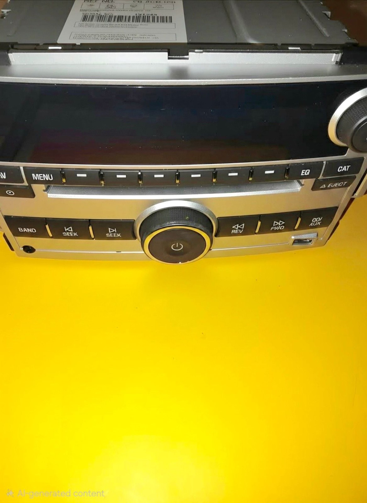 GM Chevrolet Malibu Radio CD Player USB AUX MP3 Part 20940843 Untested