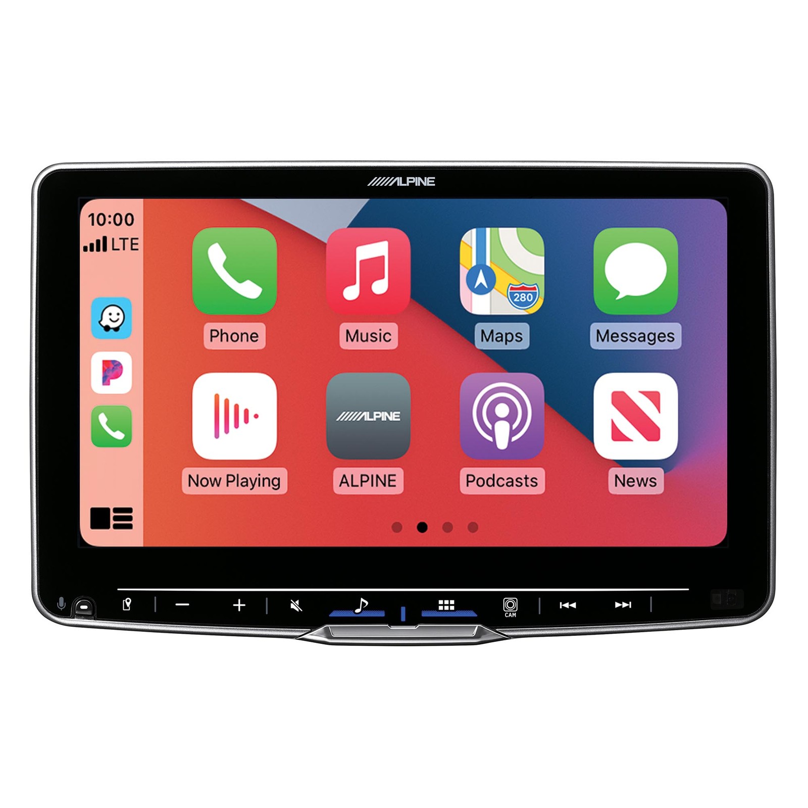 Alpine ILX-F509 Halo9 9″ Touchscreen + 2 Pairs Alpine SXE-1751S Component Set