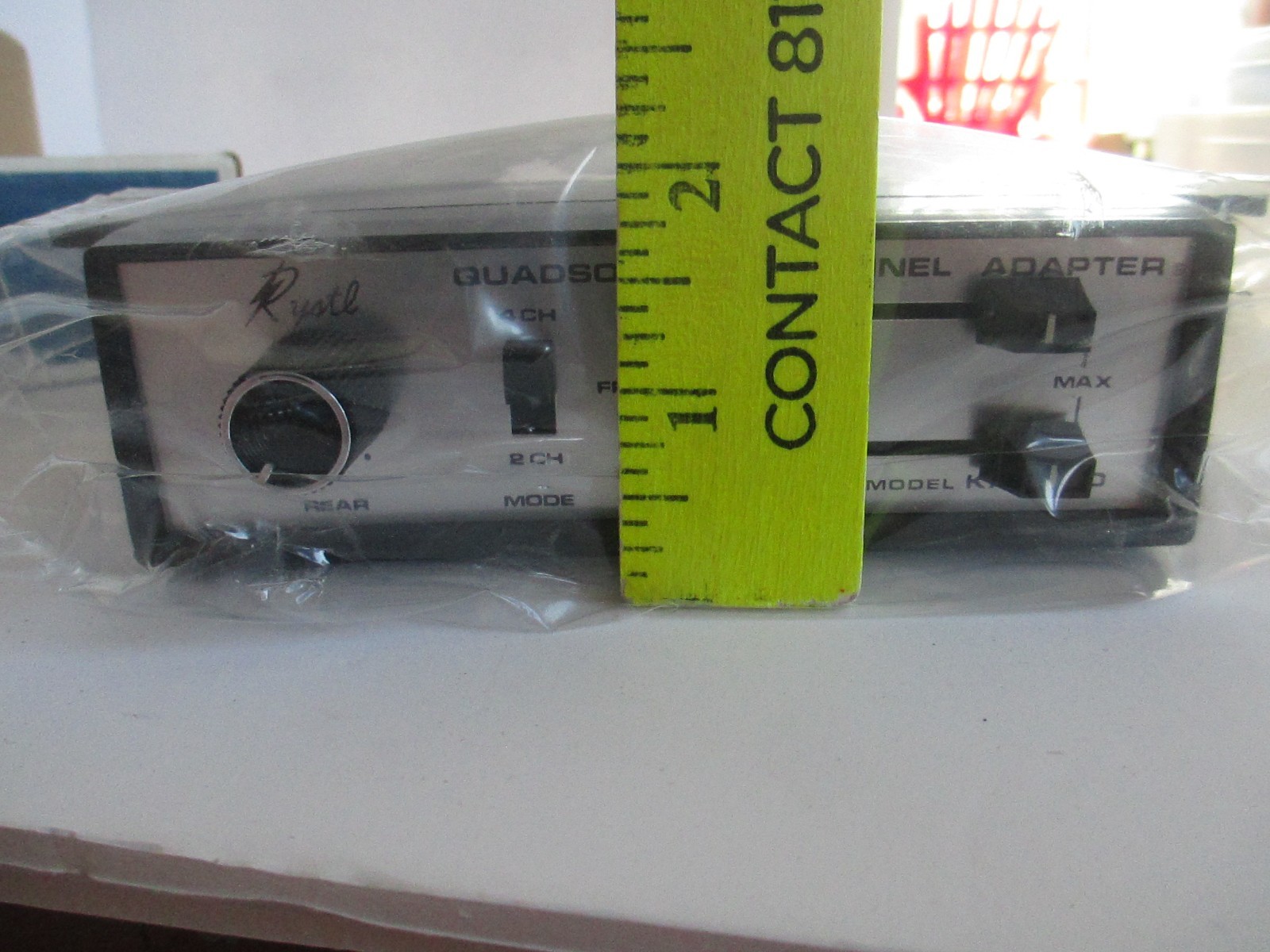 NOS Vintage Quadsonic 4 Channel Car Stereo Adapter Model KA-8200 C103