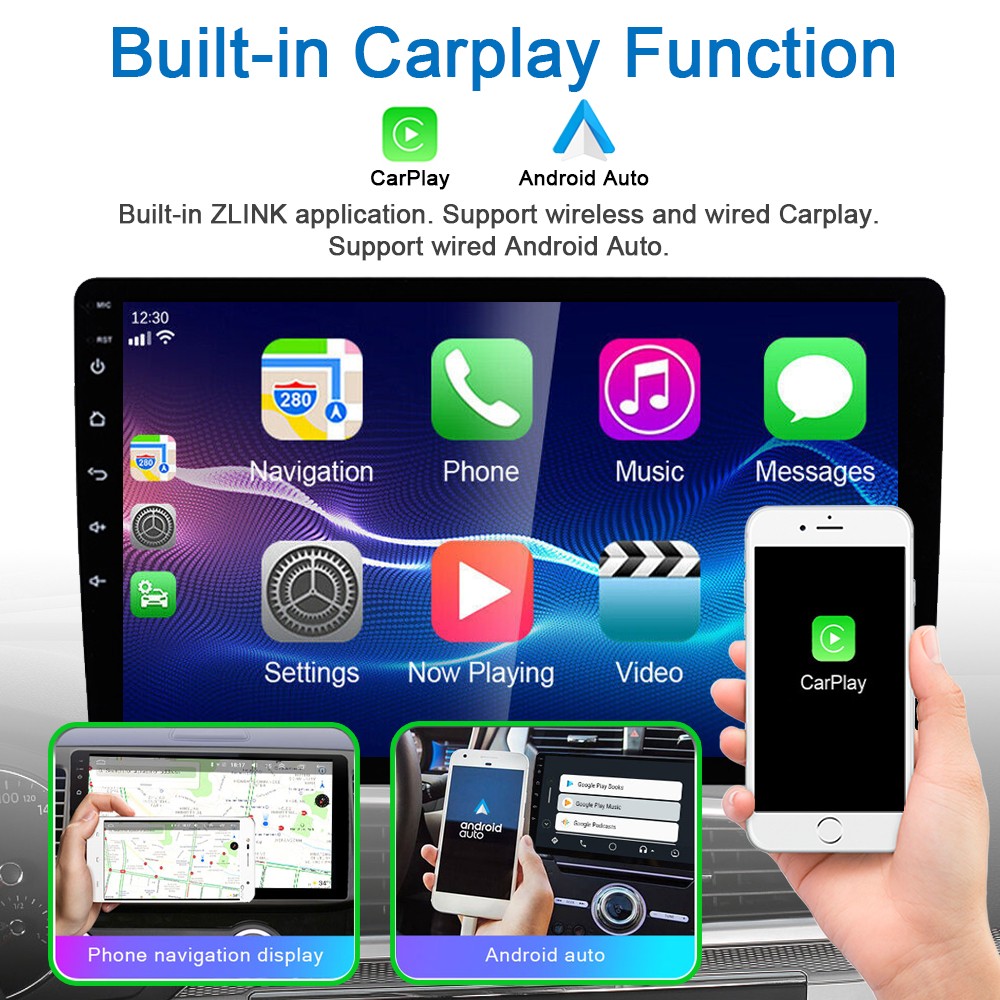 For 2007-2011 Honda CRV 4+64GB Android 13 Carplay Car Stereo Radio GPS Navi WIFI