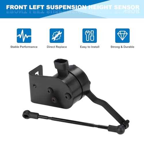 Front Left Suspension Ride Height Level Sensor Compatible with GMC Yukon XL &