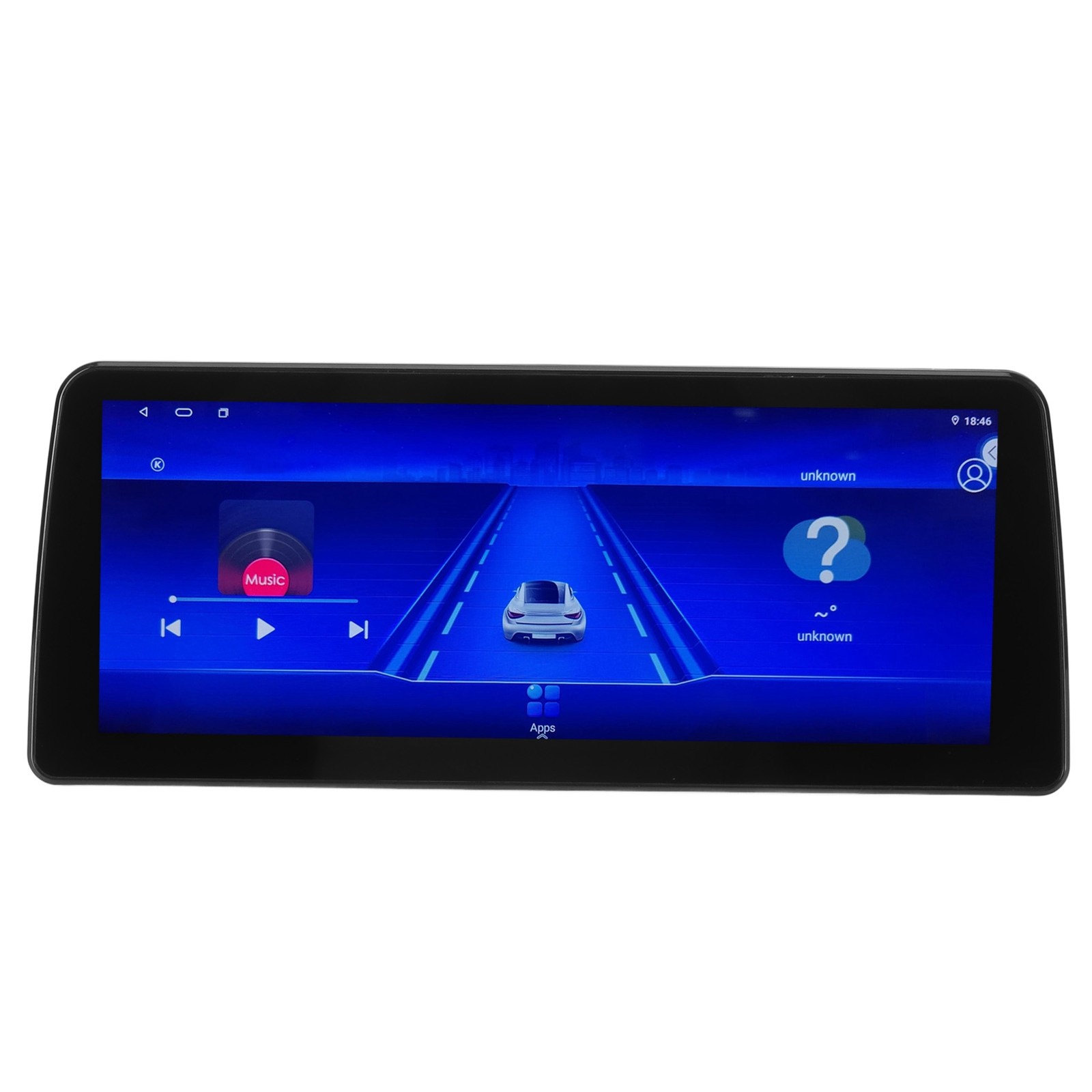 12.3in Wireless Car Stereo HD Touch Screen GPS Player For Vehicle CAGP