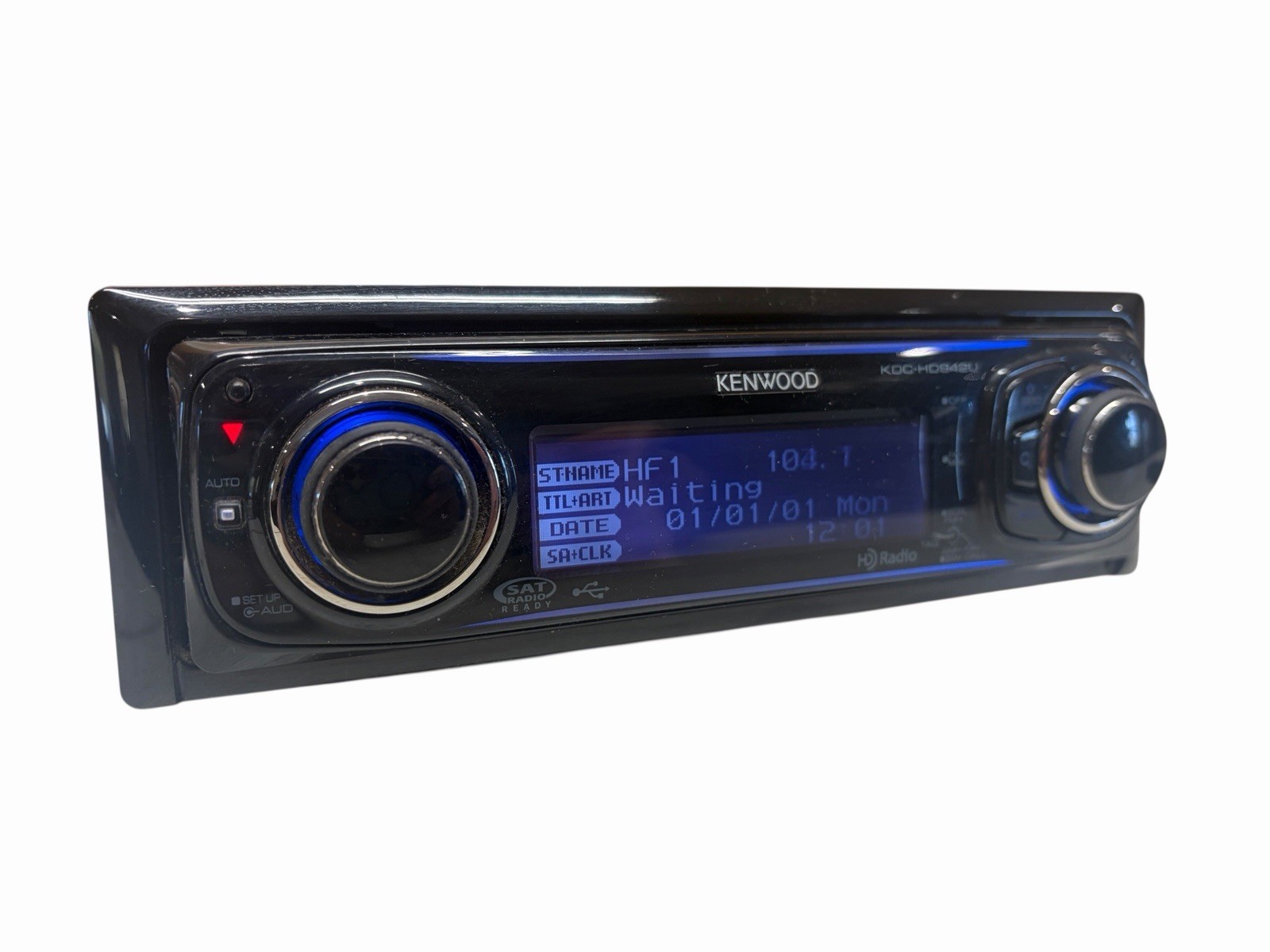 KENWOOD KDC-HD942U Audiophile CD PLAYER HD Built-In SAT USB AUX W Remote