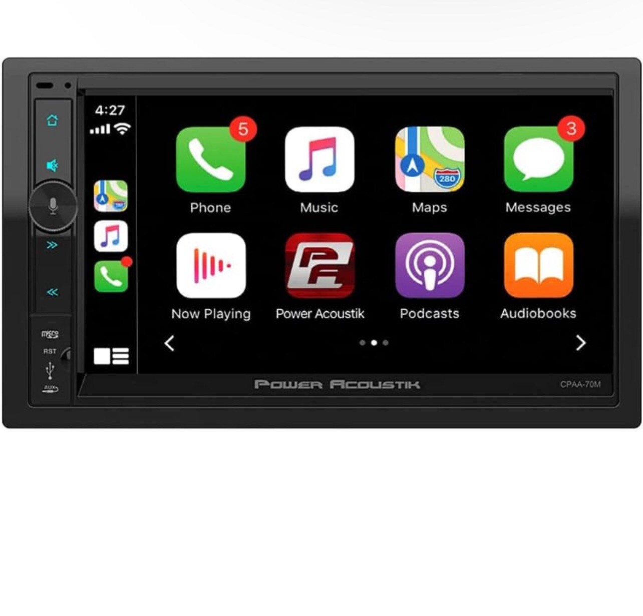 Power Acoustik CPAAM7-S2 Car Stereo Receiver