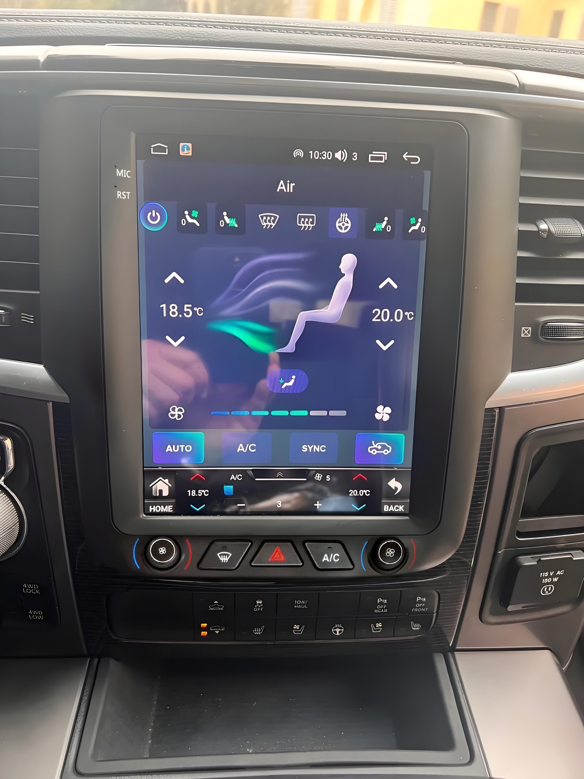 9.7″ Tesla Style FOR 2013-2019 DODGE RAM 1500 2500 3500 CARPLAY GPS RADIO STEREO