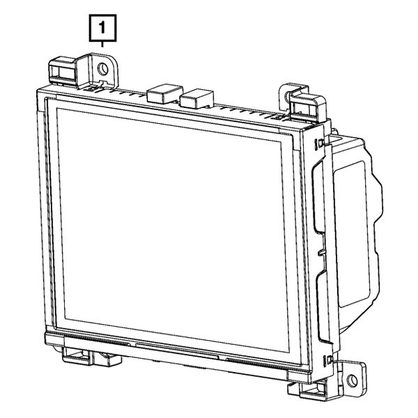 Mopar Multi Media Radio