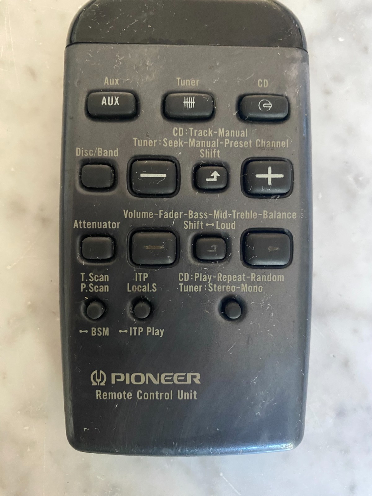 Rare Old School Pioneer DEX-M400 w/ GEX-T70 Super Tuner PLUS Remote