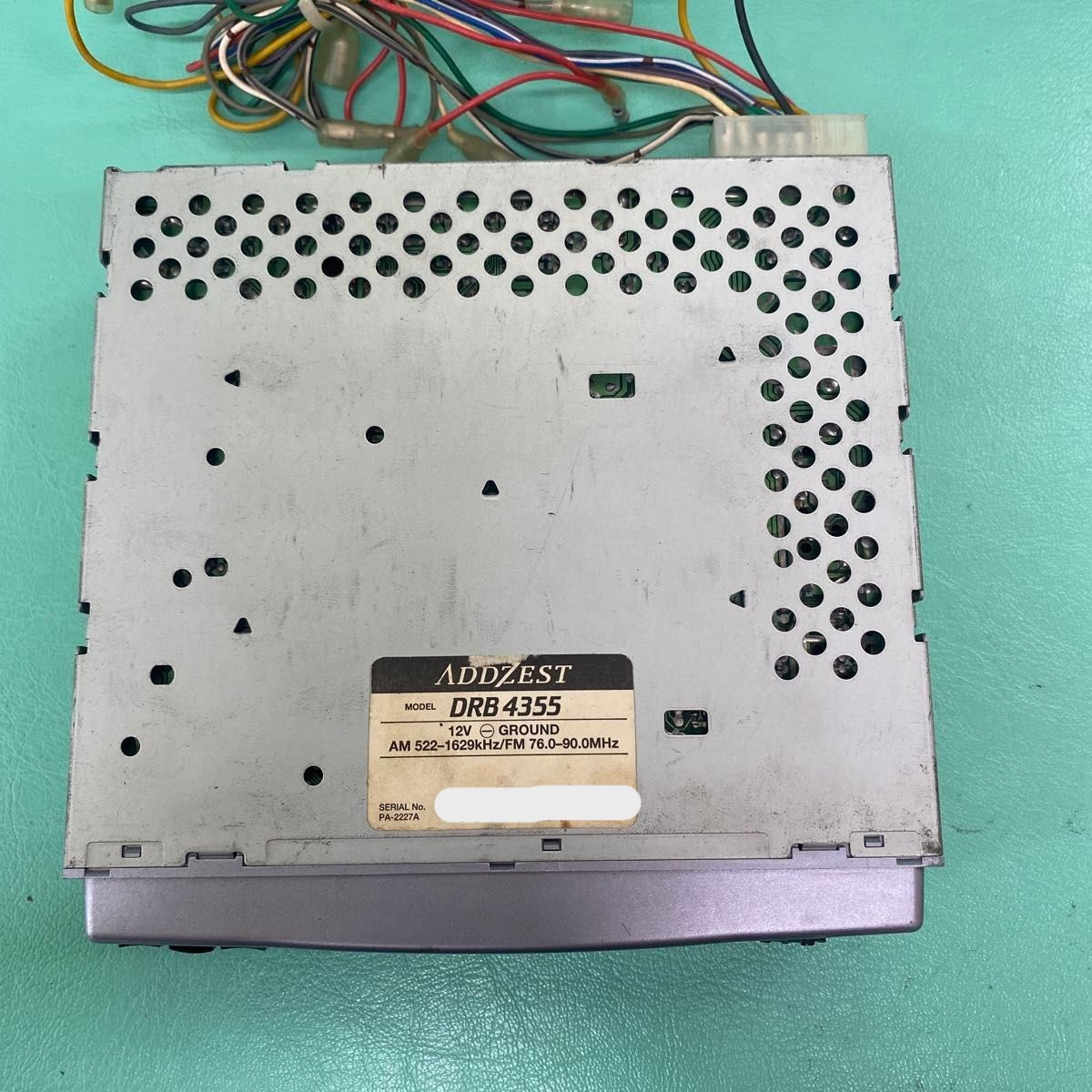 Junk Clarion ADDZEST DRB4355 CD Car Audio Player Operation not Confirmed