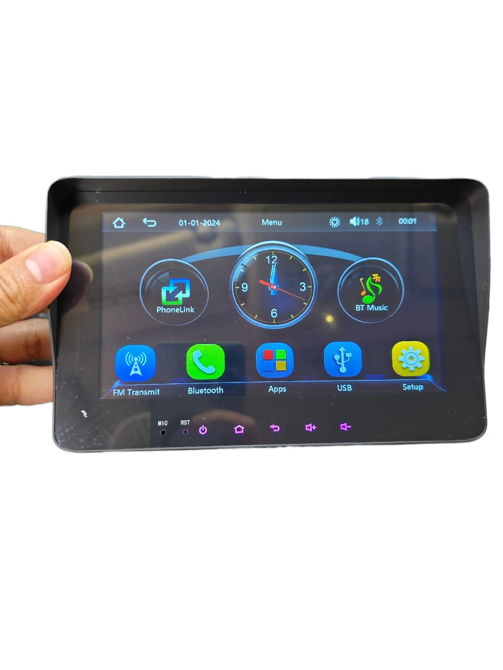 Portable Car Player MirrorLink Carplay Android Auto Box