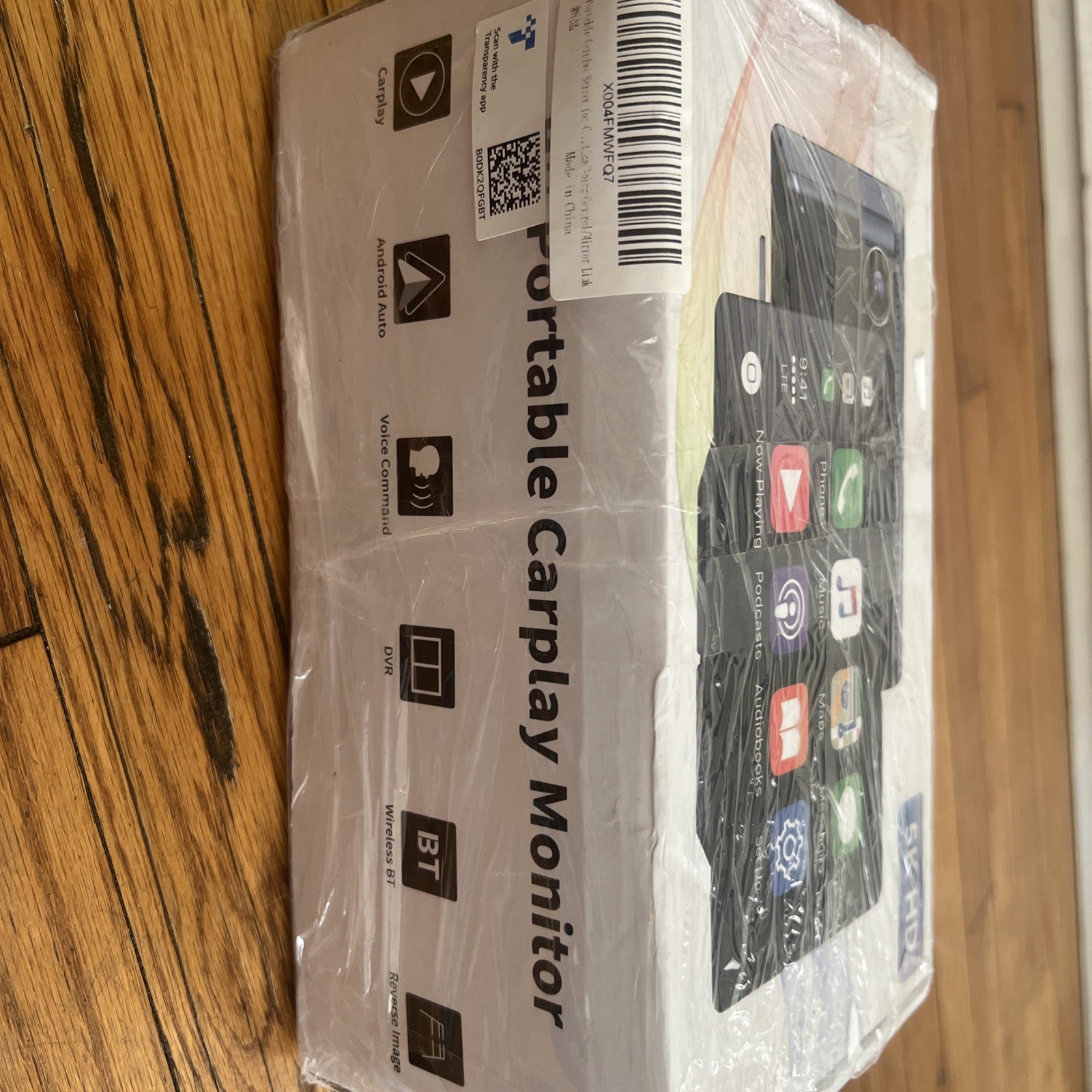 9 Portable CarPlay Monitor 5k HD Unopened Box Never Used