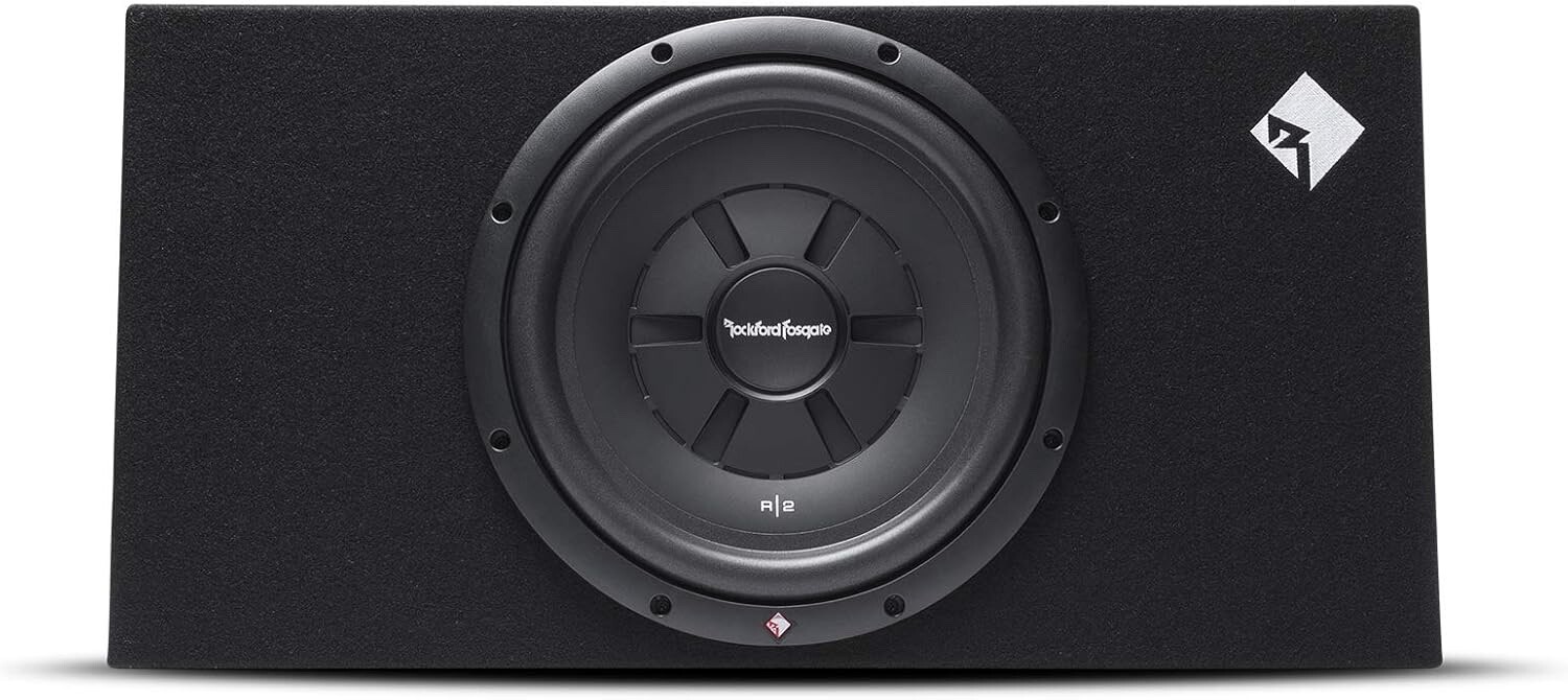 Rockford Fosgate R2S-1X12 12” Shallow Subwoofer 250W RMS Loaded Enclosure