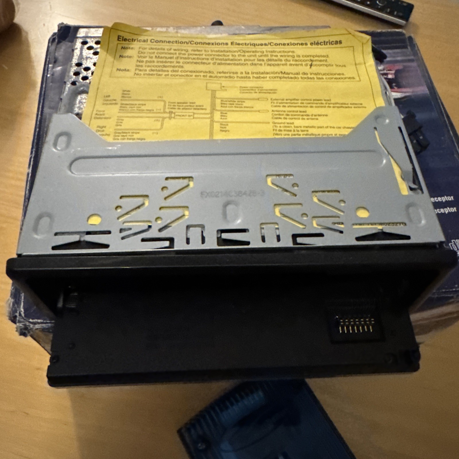 PANASONIC CQ-C3305U WMA MP3 Receiver Car In Dash Stereo (UNTESTED) – SOLD AS IS