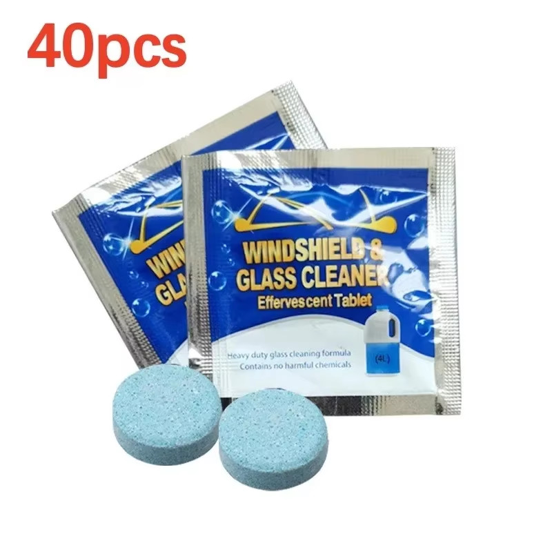 Car Windshield Washer Tablets Effervescent Glass Cleaner Fluid 10-200PCS Pack