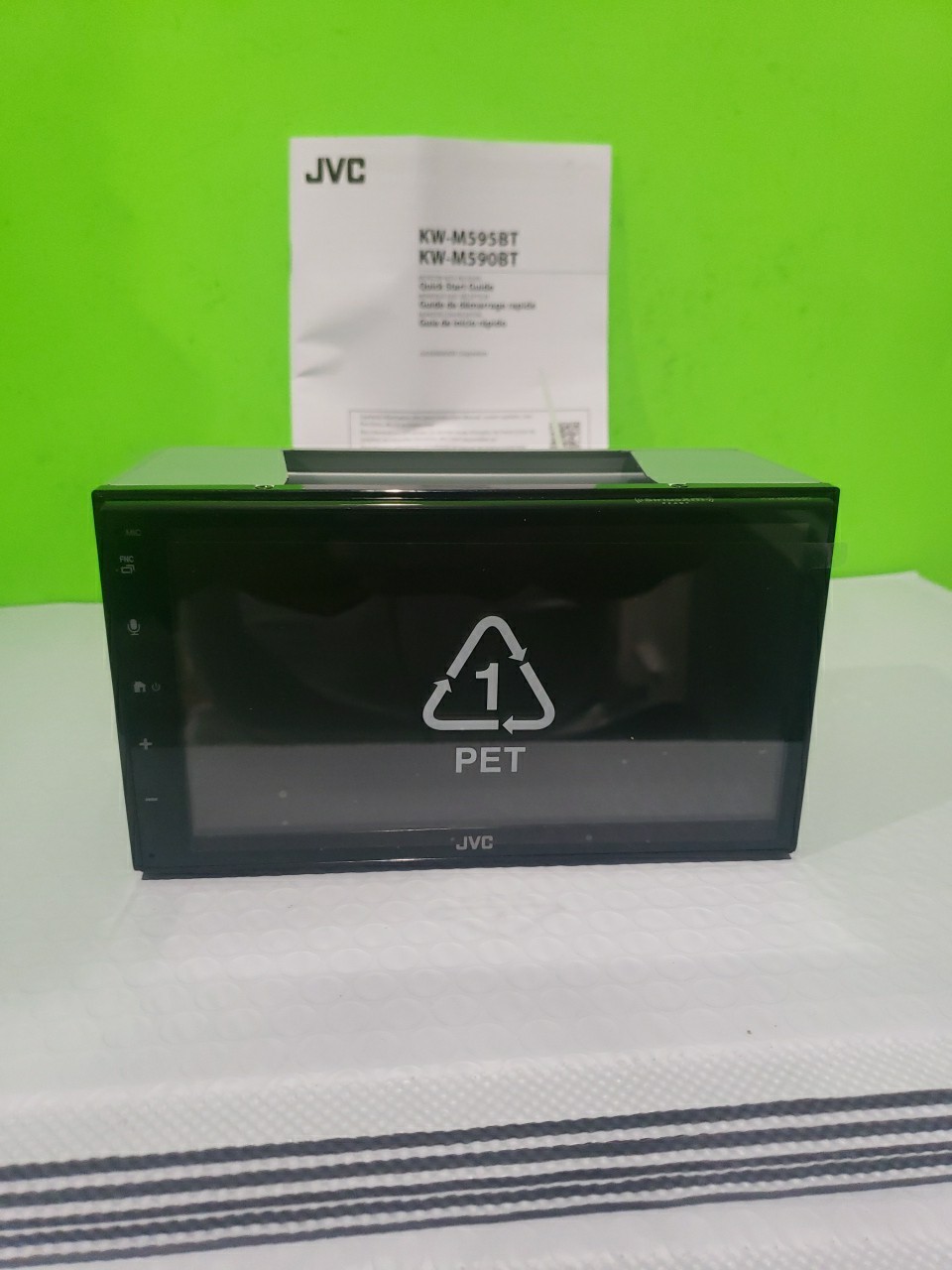 JVC KW-M595BT Digital multimedia receiver (does not play discs) Open Box