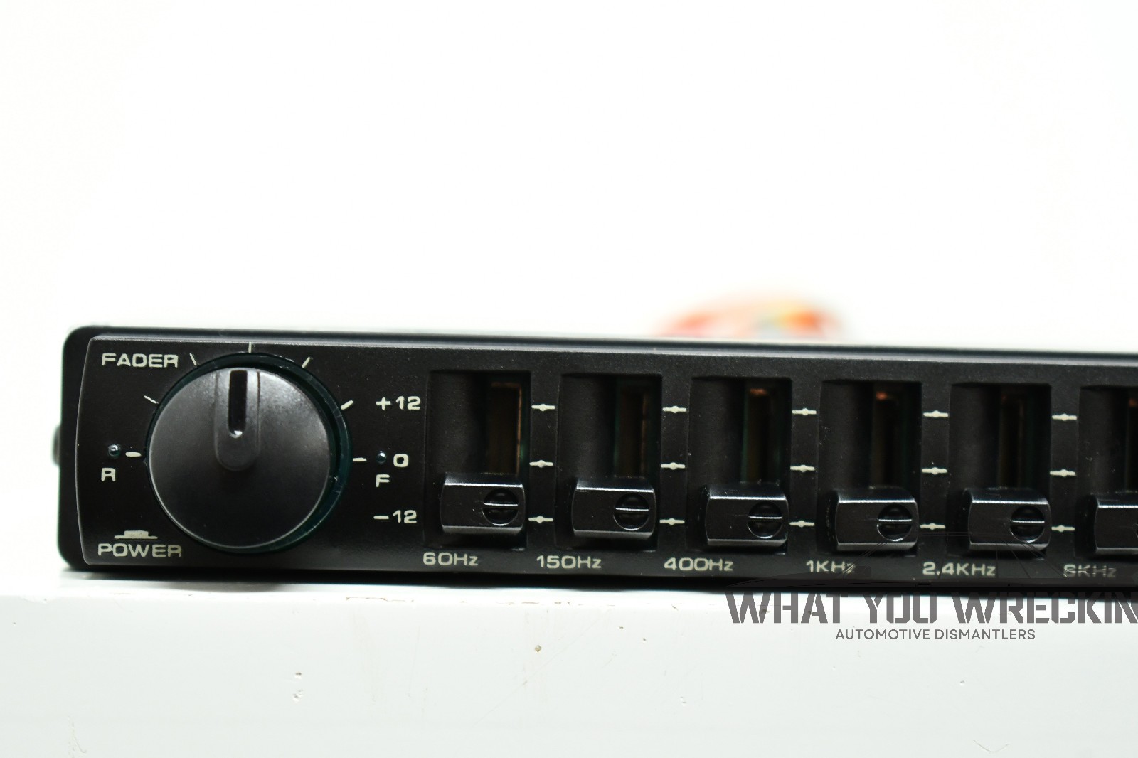 NOS: VINTAGE MOTORPRO AG-770 7 BAND GRAPHIC EQUALIZER / BOOSTER w/ MID LVL METER