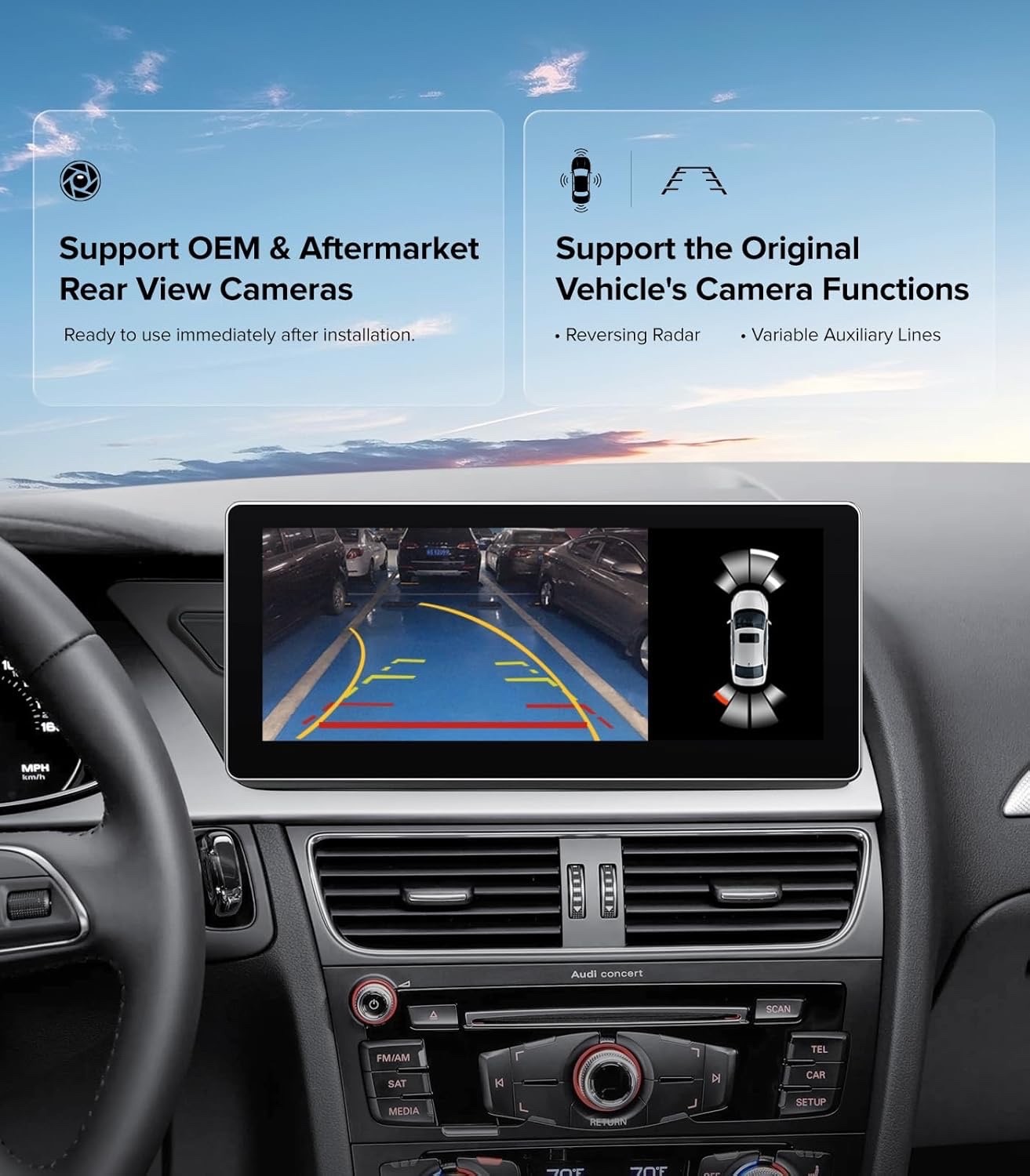 10.25″ Linux Stereo for Audi 2009-2016 w/ Touchscreen – READ FOR COMPATIBILITY