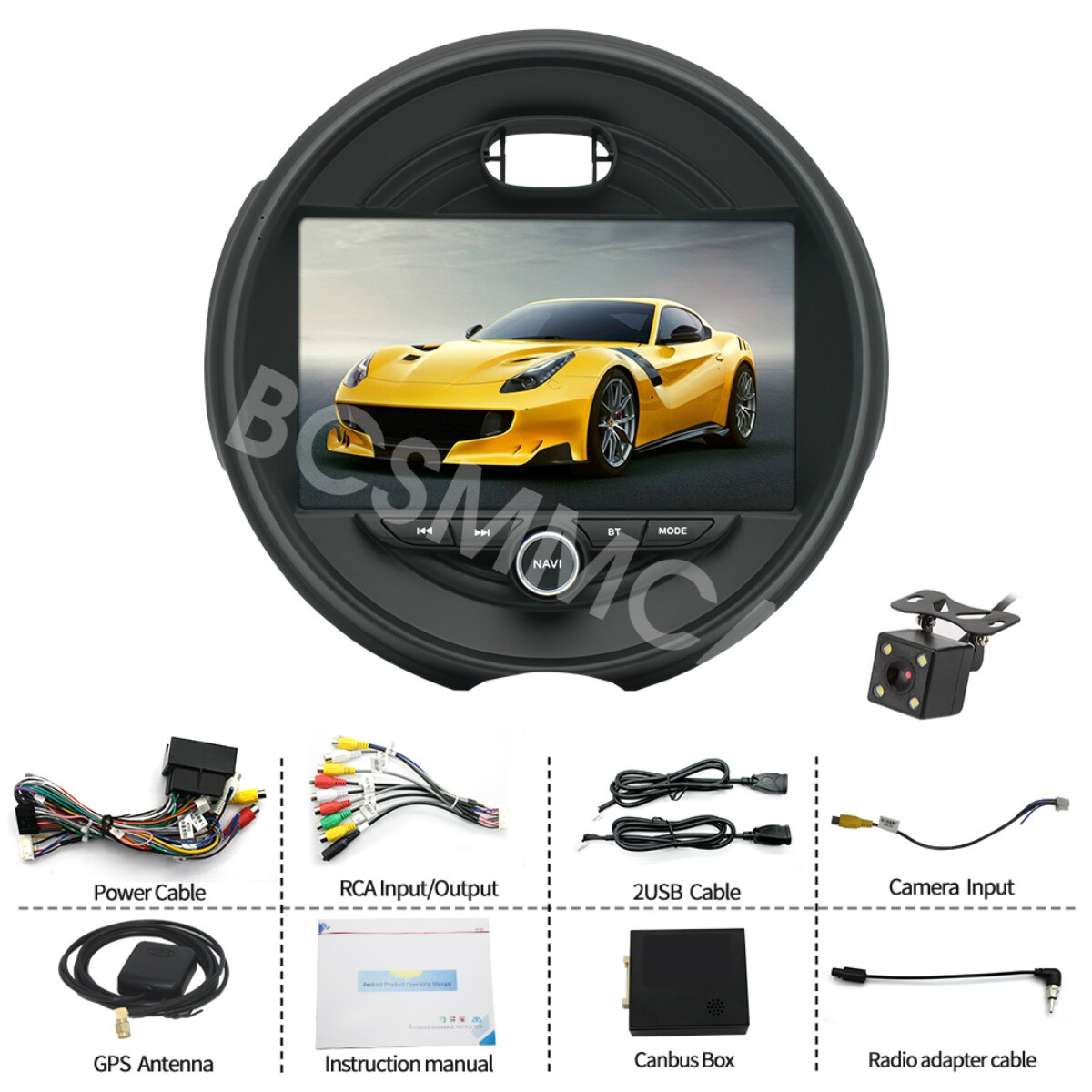 Multimedia Player Touch Screen Fit For BMW Mini Cooper F55 F56 2014-2021 W/CAM