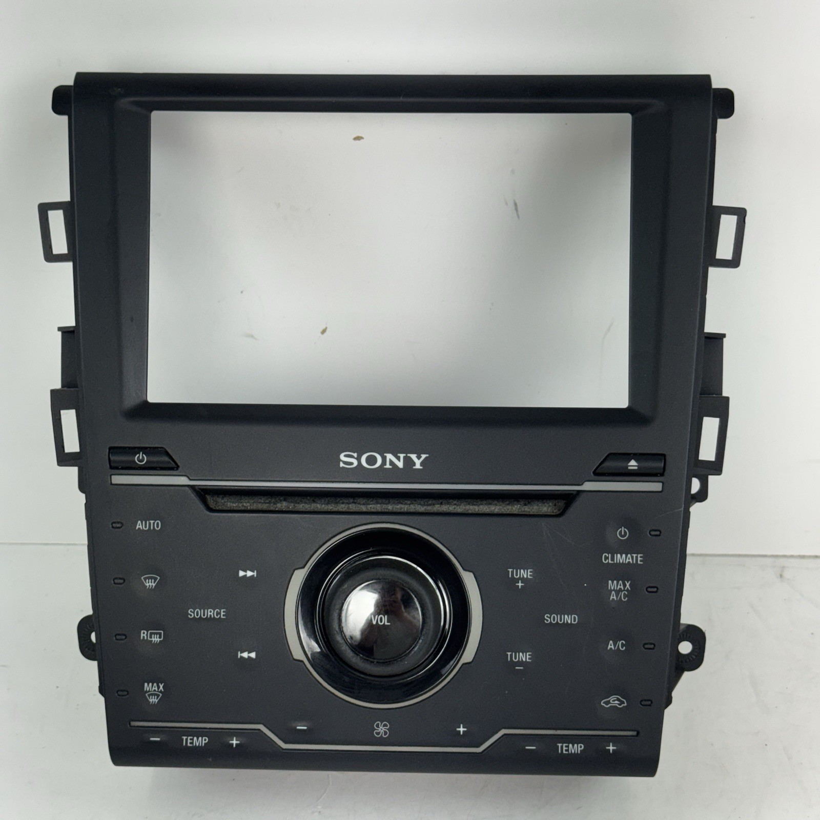 2013 Ford Fusion Titanium Sony Radio Climate Control Panel Trim Bezel OEM