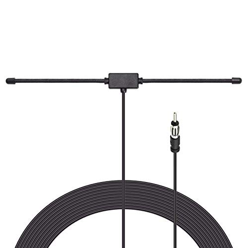 Car FM AM Radio Dipole Antenna Adhesive Mount for Vehicle Truck SUV Car