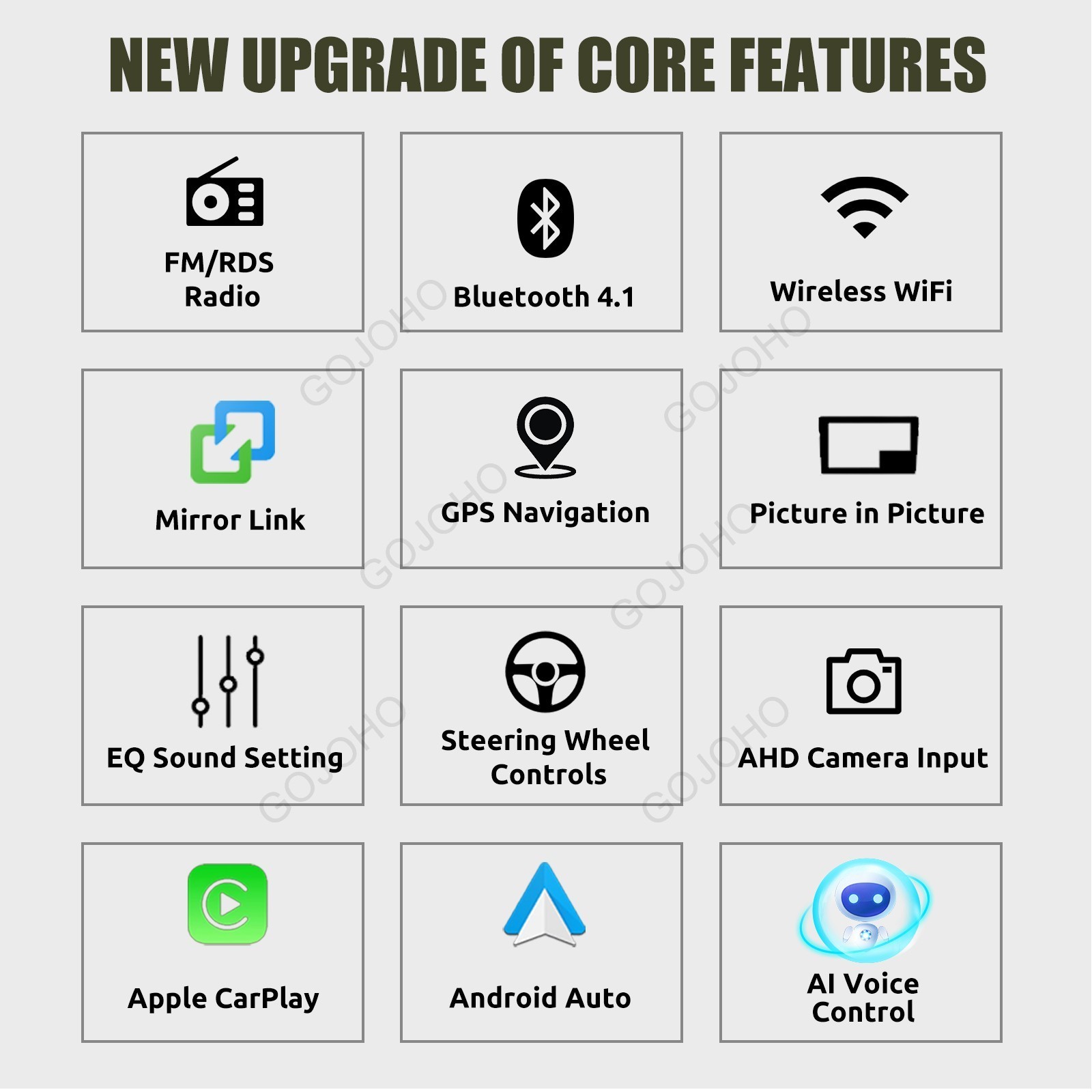 4+64G 7″ Android 14 Car Stereo Radio GPS Carplay For VW Golf MK5 MK6 Caddy Jetta