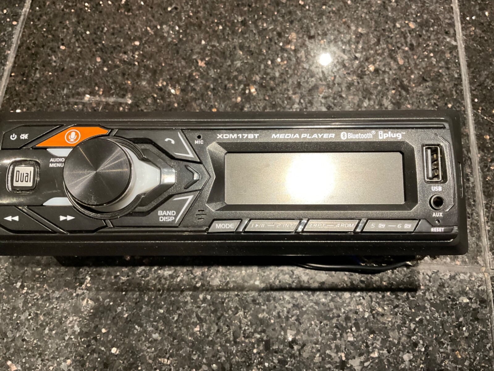 Dual XDM17BT AM/FM Car Stereo w/ Bluetooth MP3 200 Watts Car Audio Siri Google