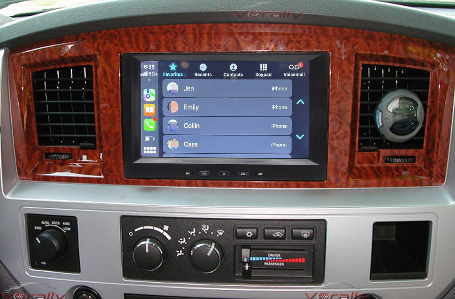 For DODGE RAM 2006-2008 Radio GPS Head Unit, CarPlay & Android Auto