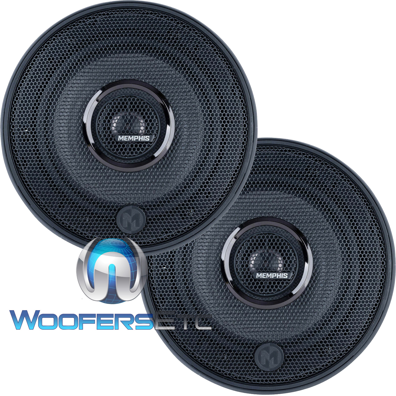 MEMPHIS MS62 6.5″ CARBON FIBER COAXIAL ALUMINUM TWEETERS SPEAKERS CROSSOVERS NEW