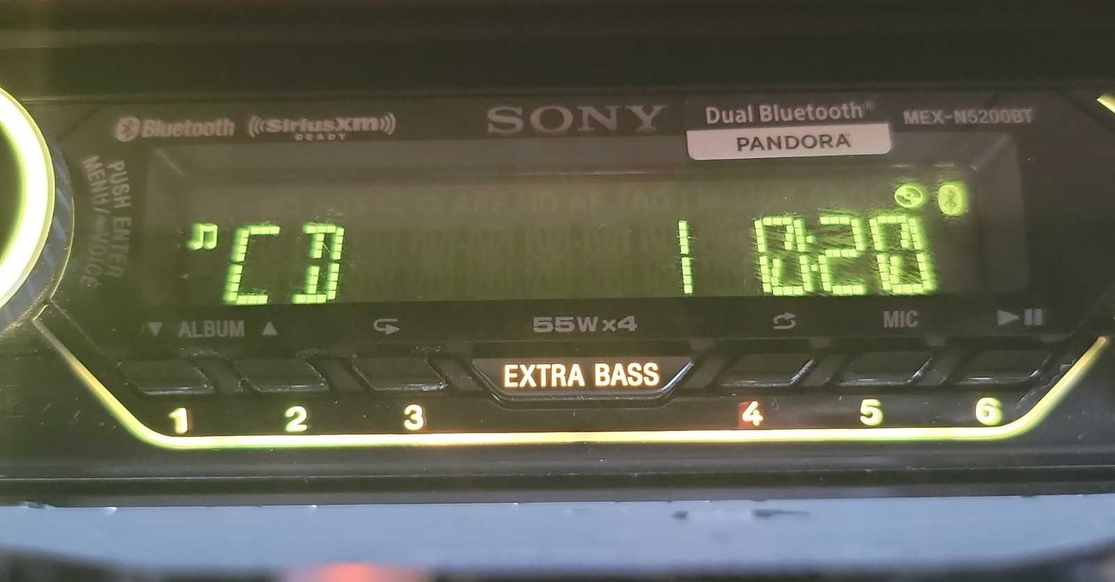 Sony MEX-N5200BT Built-in Dual Bluetooth Voice Command CD/MP3 AM/FM Radio READ