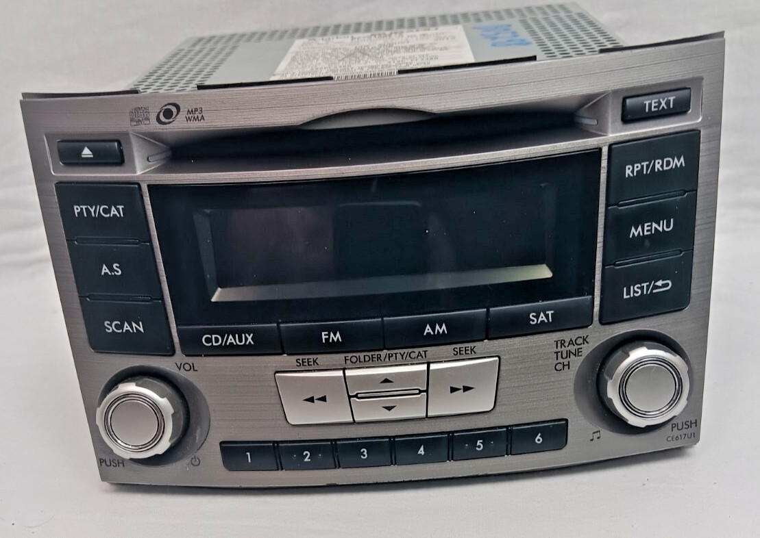 2013 Subaru Legacy/ Outback Oem Clarion Stereo Reciever Head Unit
