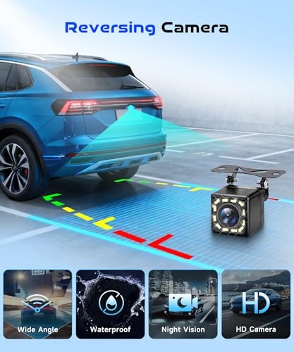 6.9-inch Single Din Car Stereo Wireless Carplay,1280X480P IPS Touch Screen Car