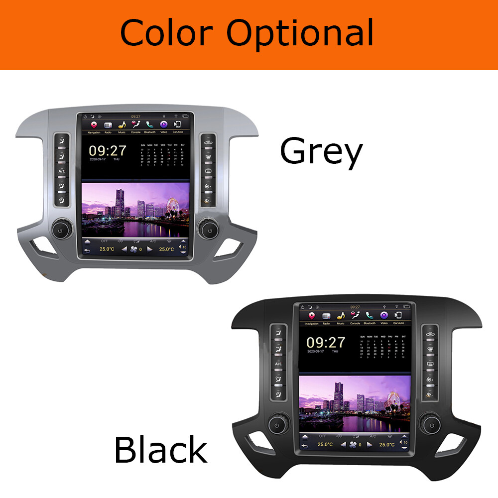 Android9.0 Vertical Stereo Radio For Chevrolet Silverado Gmc Sierra 2014-2019