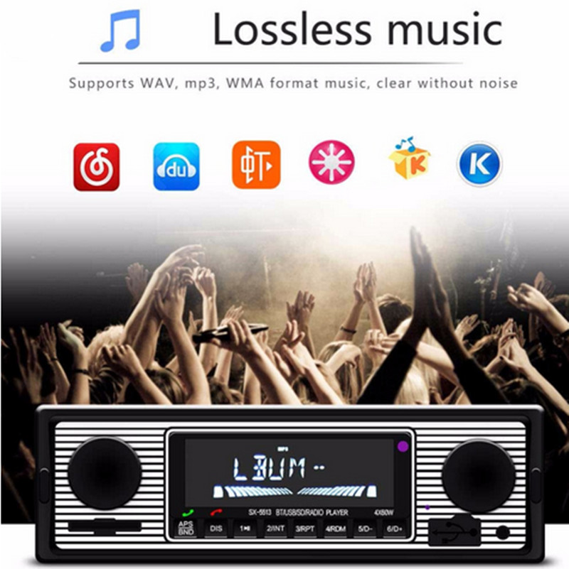 Car Hands-free Call FM Stereo Radio MP3 Player Wireless Bluetooth Microphone