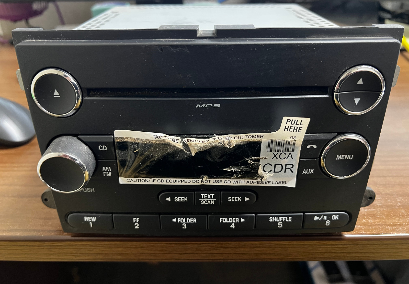 2014-15-2016 Ford E-250 E350 Van OEM AM/FM MP3 Single Disc CD PLAYER RADIO