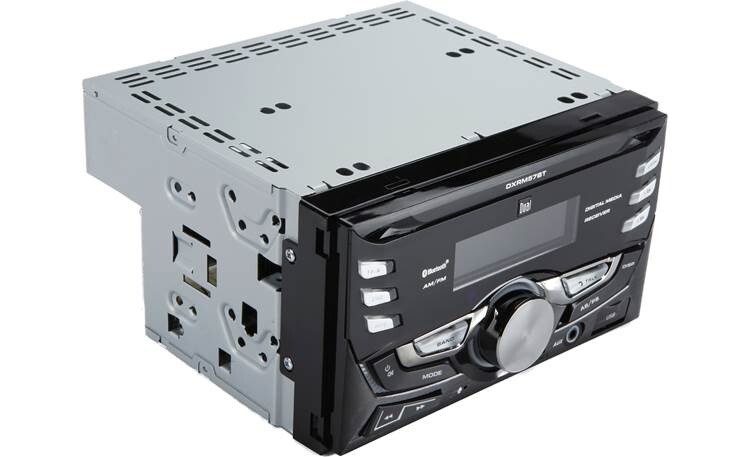 DUAL DXRM57BT Double Din Mechless Receiver Head Unit w/Bluetooth REFURBISHED