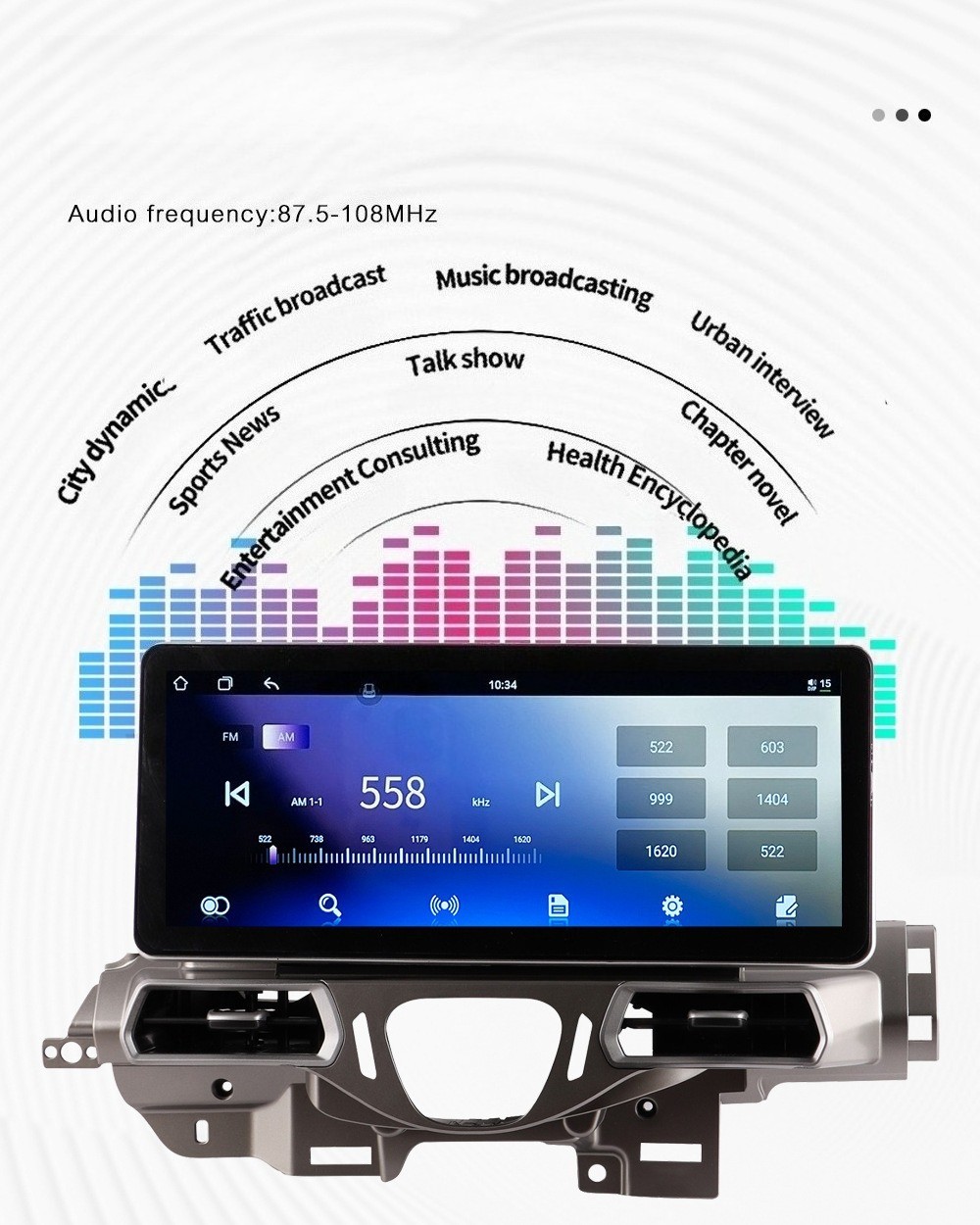 12.3″ Android Car Radio Stereo GPS Navi Carplay 64GB For Ferrari 458 2011-2016