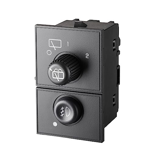 Rear Windshield Wiper and Fog Light Switch for 03-06 Chevy & GMC(With Wiper)