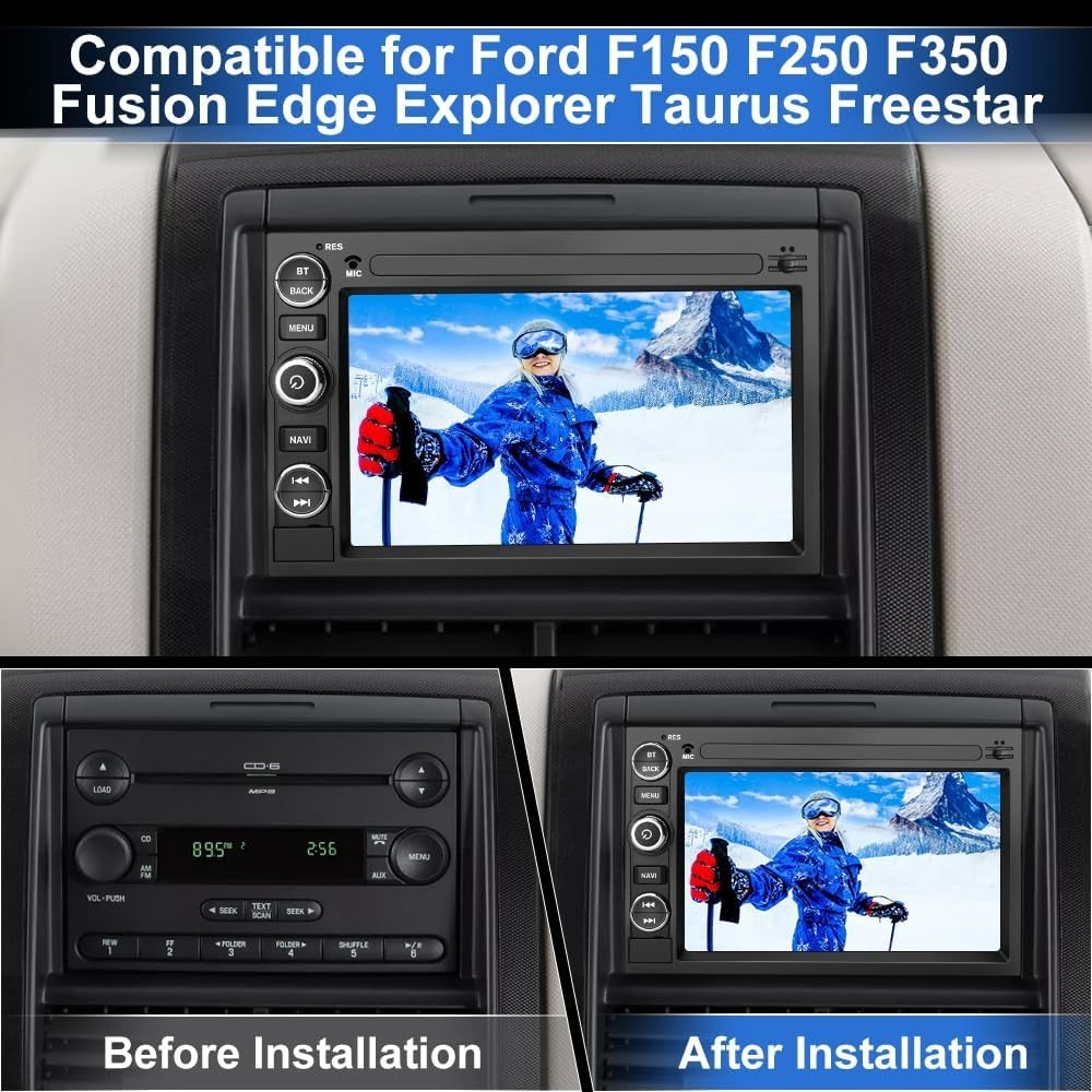 7″ 32G Android Auto Carplay for Ford F150 Expedition Fusion 2004-2014 +More