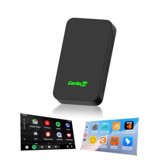 5.0 CarPlay & Android Auto Adapter – 2air – Plug & Play – No Lag – Stable