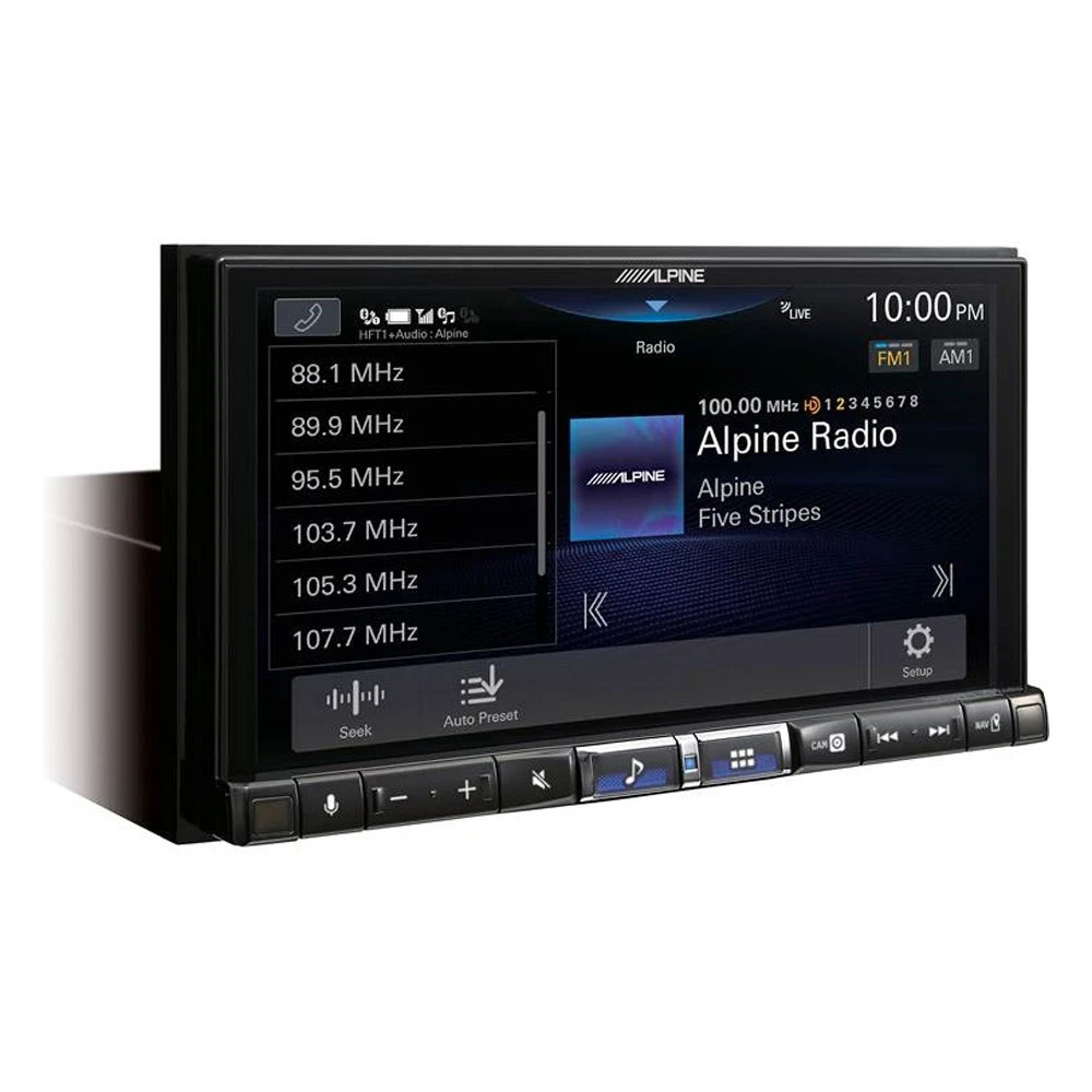 Open Box Alpine ILX-507 7″ Multimedia- No Disc Playback w/ CarPlay/Android Auto