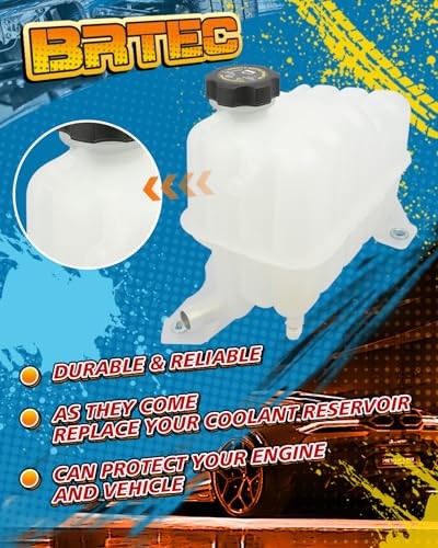 Coolant Reservoir with Cap for 2000 2001 2002 2003 2004 2005 2006 for Chevy