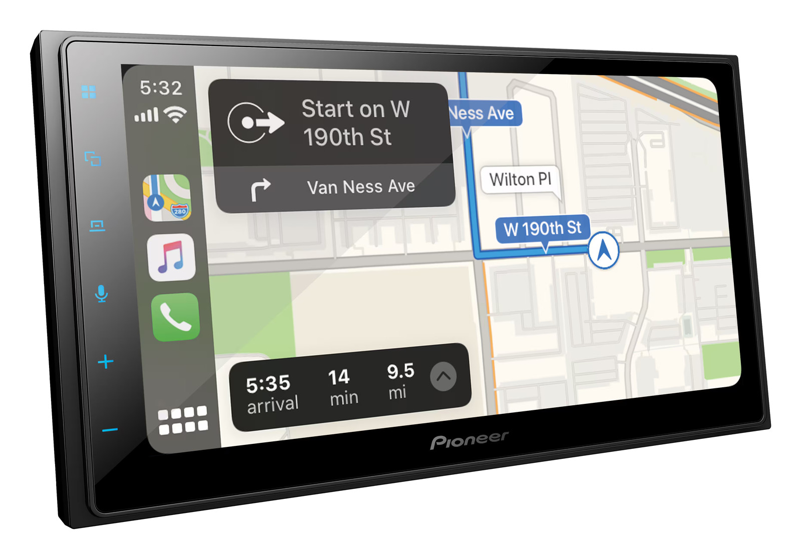 Pioneer – 6.8″ Android Autoand Apple CarPlay® Bluetooth® Digital Media (DM)…
