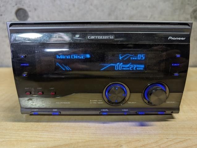 Used Pioneer Carrozzeria FH-P710MD　 2DIN Deck Car Audio WMA MP3 DSP Color Black