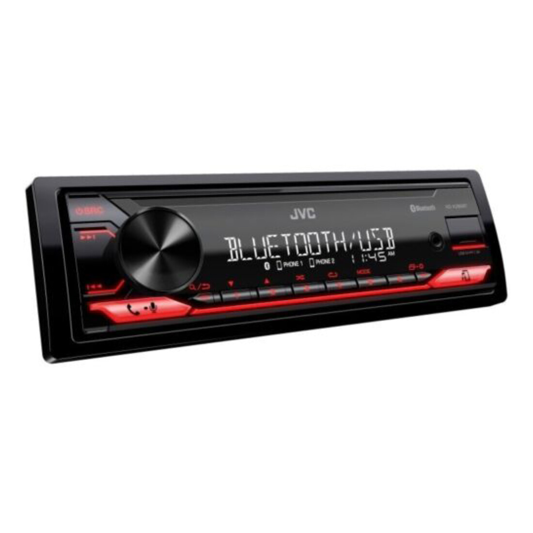 JVC KD-X280BT 1-DIN Car Stereo In-Dash Bluetooth/MP3/USB Digital Media Receiver