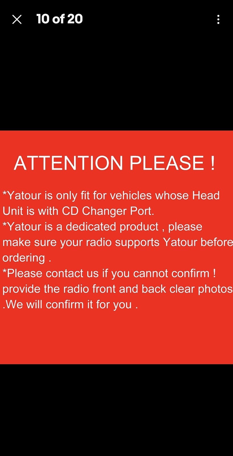 Yatour M06 Digital Music Changer For Alpine AI-NET IDA/TDA/CDA-78XX Series Radio