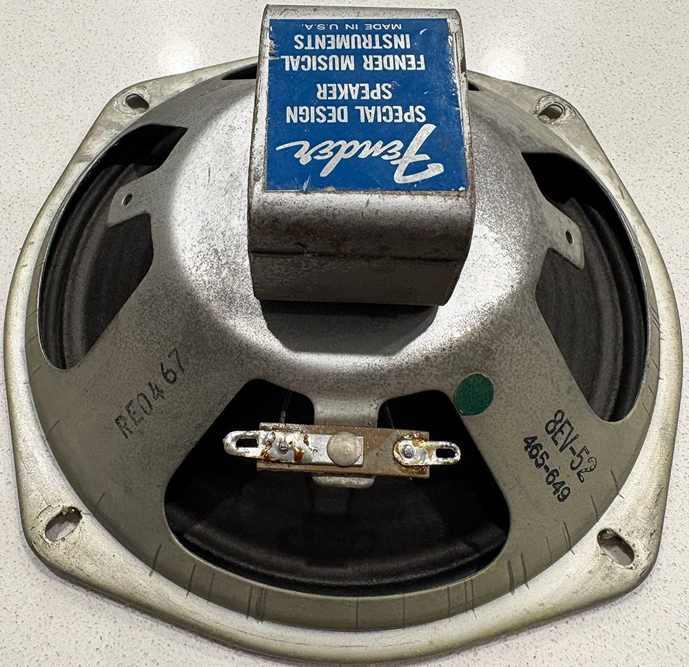 Vintage 1966 8″ Jensen Fender Special Design Speaker Original * Made in USA *