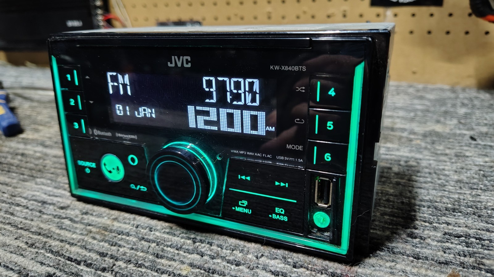 JVC KW-X840BTS 2-DIN Digital Media Receiver Tested ✅